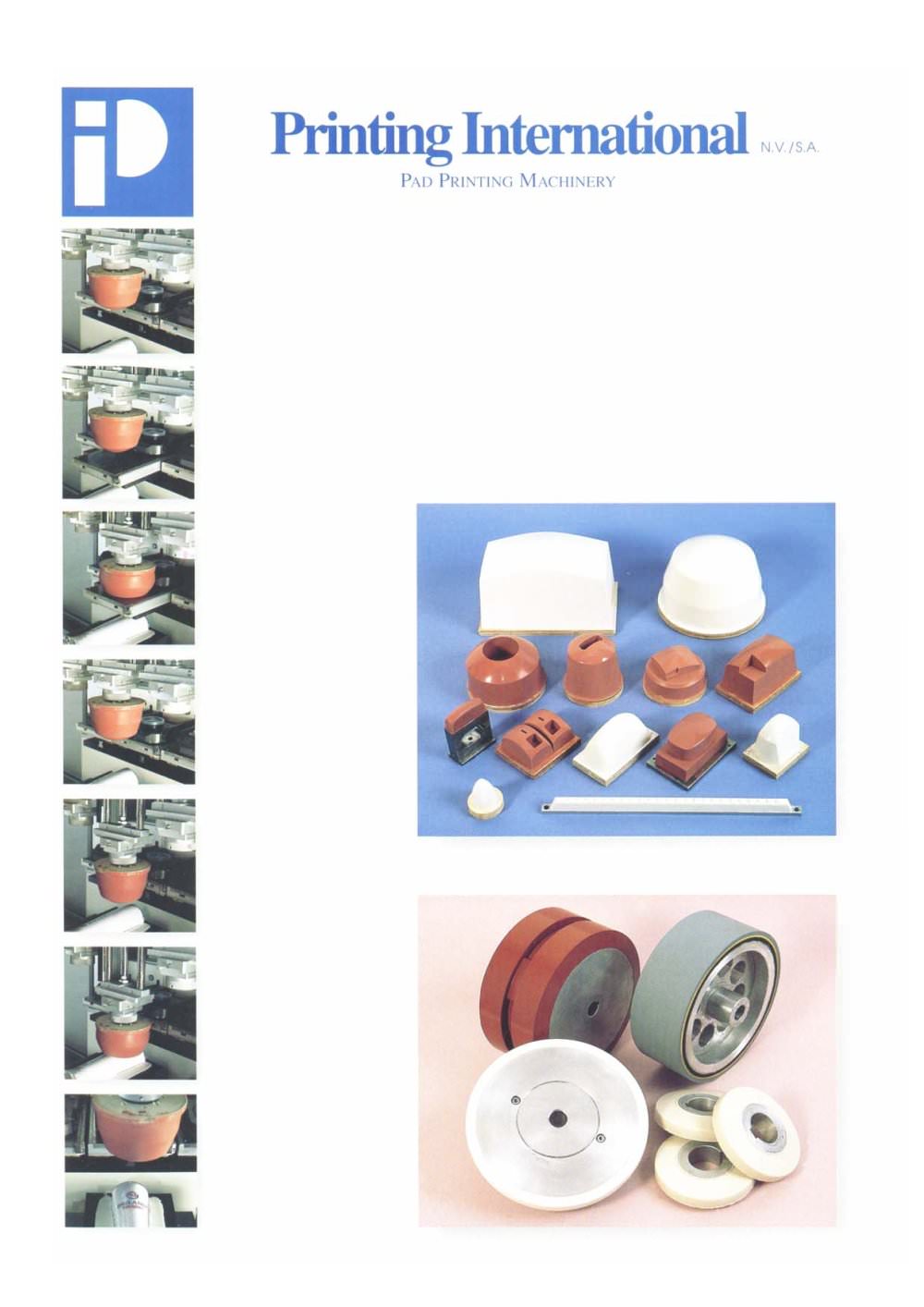 overview of different pad models. - PRINTING INTERNATIONAL