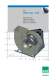 High efficiency medium pressure radial fan CMHV 450 - 1250 - COLASIT AG, Spiez - Switzerland