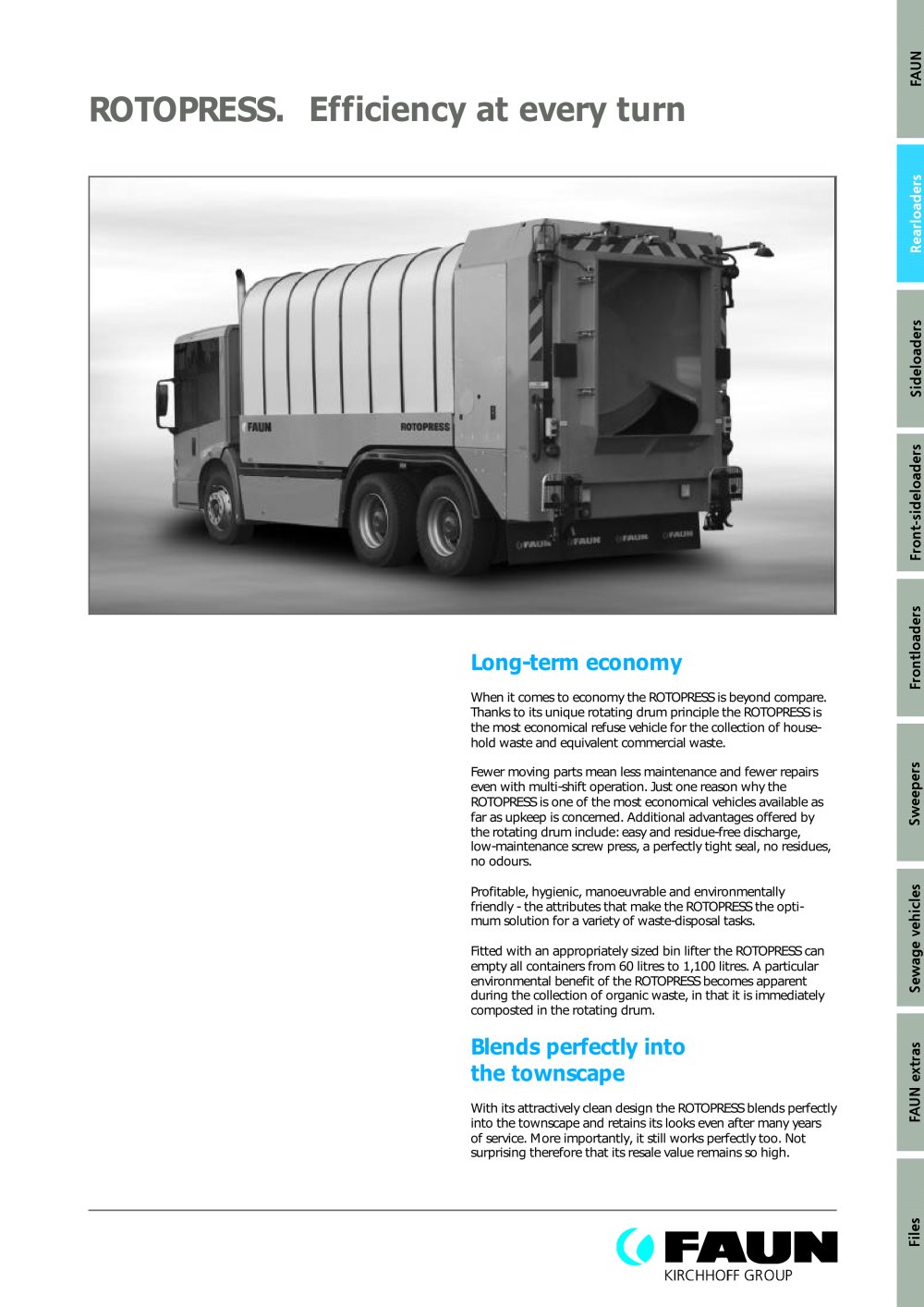 Rotopress - FAUN Umwelttechnik GmbH & Co. KG