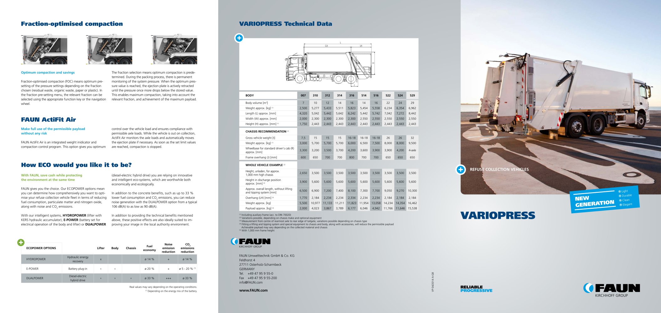 Variopress - FAUN Umwelttechnik GmbH & Co. KG