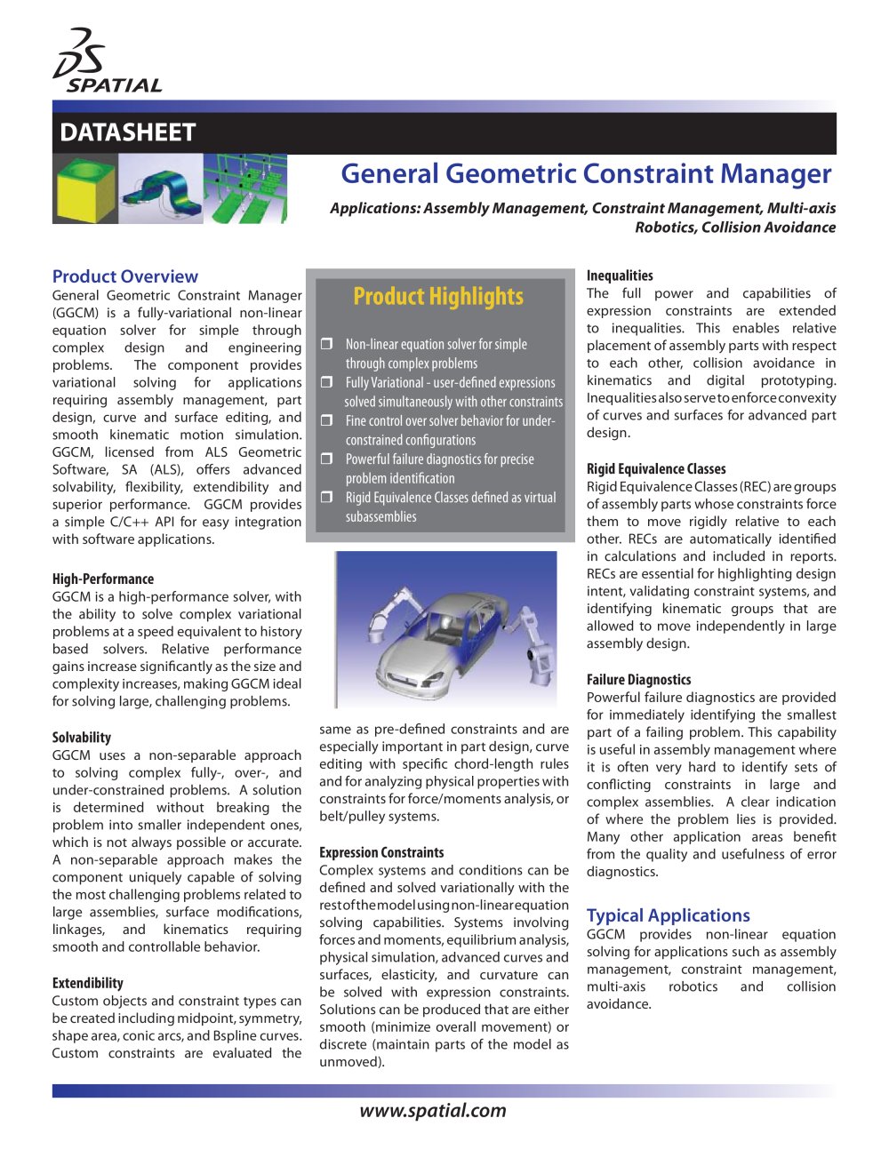 3D Constraint Manager - SPATIAL