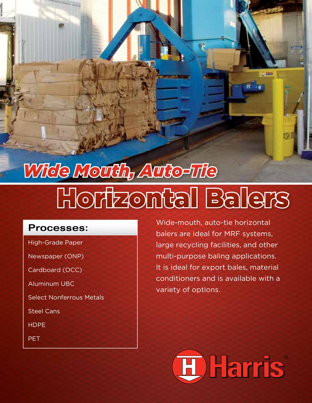Horizontal WM Auto Tie - Harris