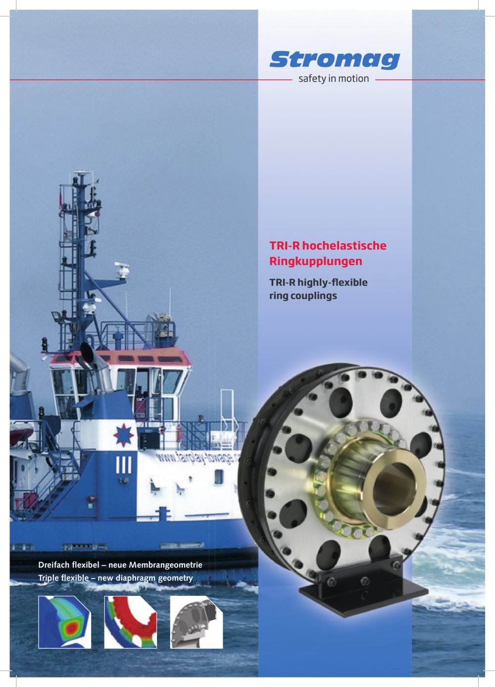Highly-flexible TRI-R Couplings - STROMAG