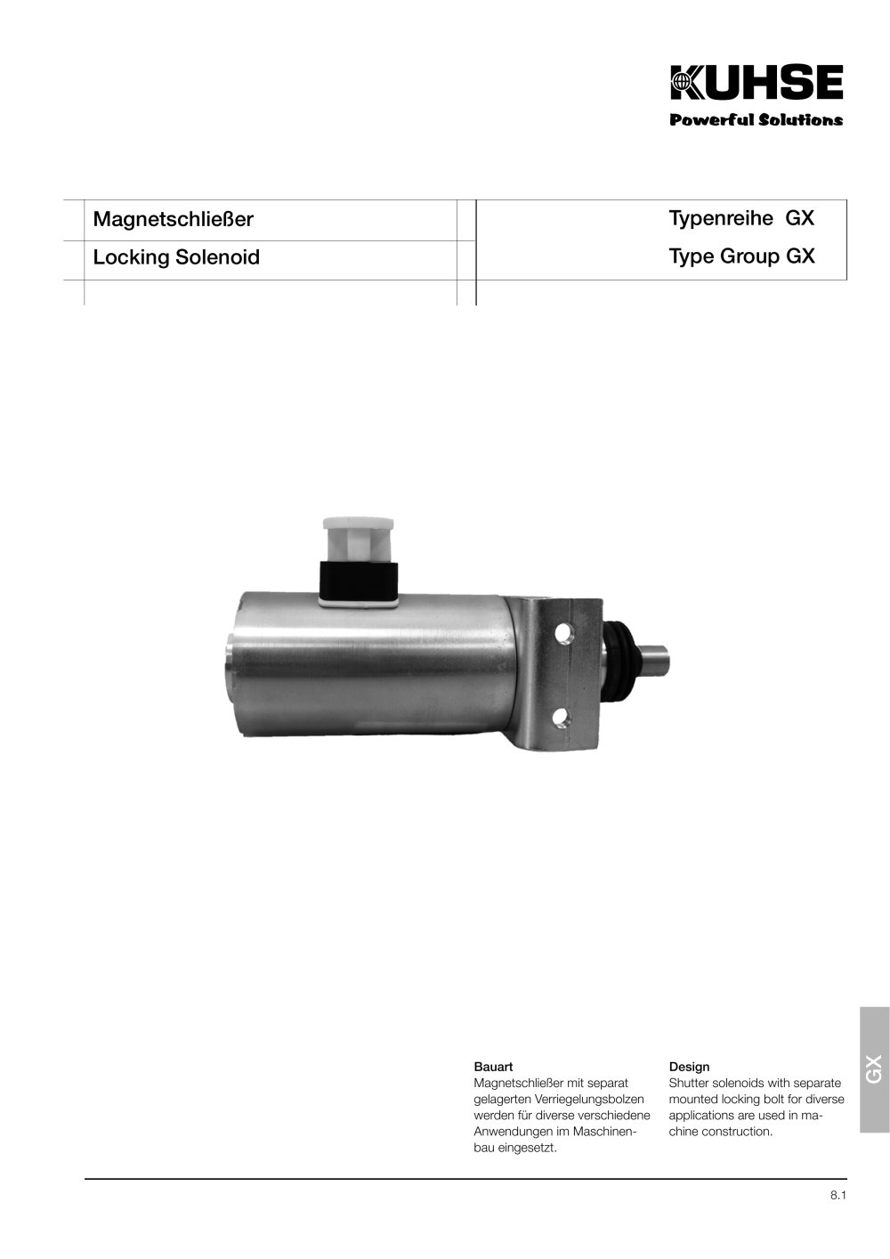KUHSE Shutter solenoids - Alfred Kuhse