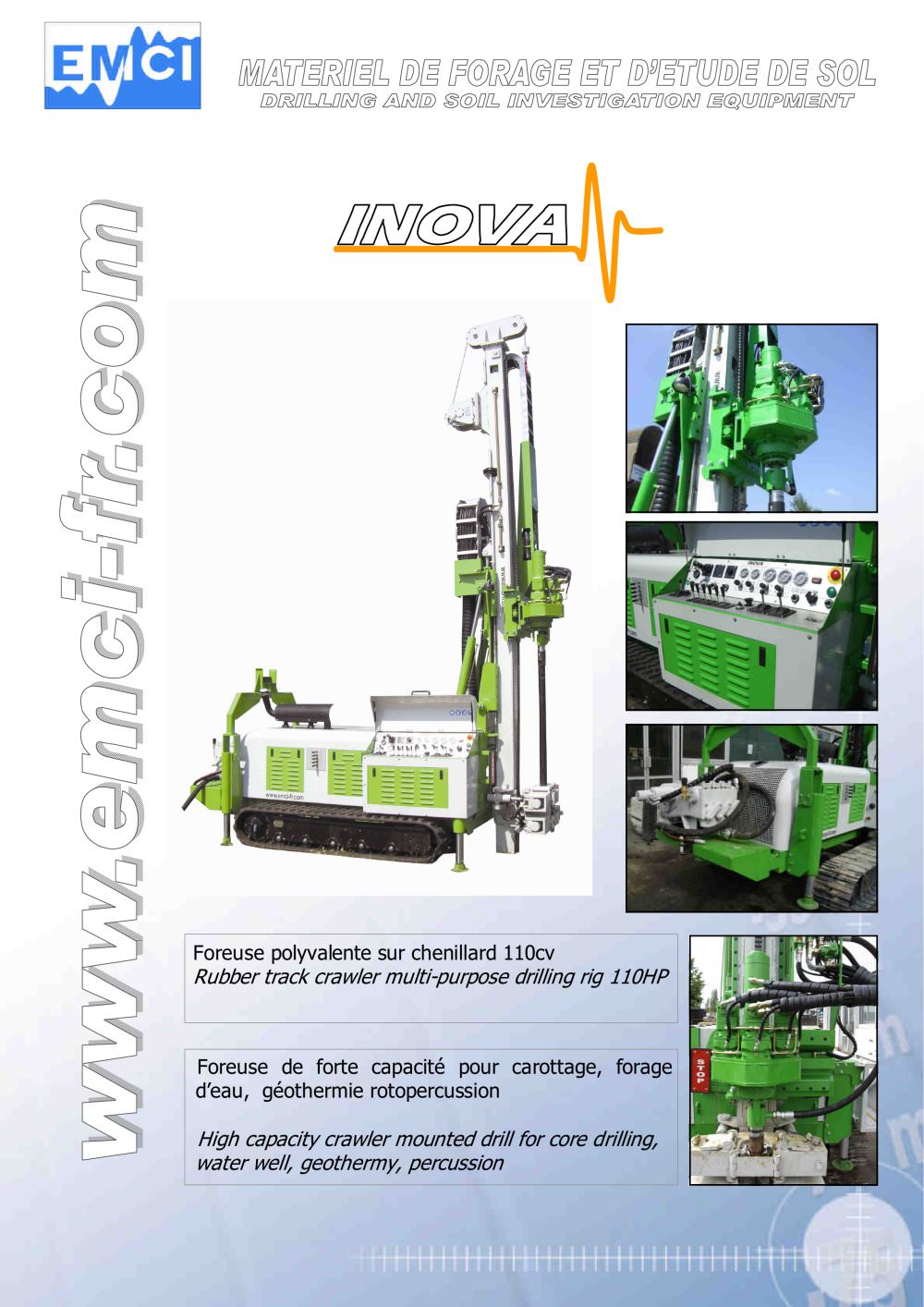 Crawler Drill Inova - EMCI