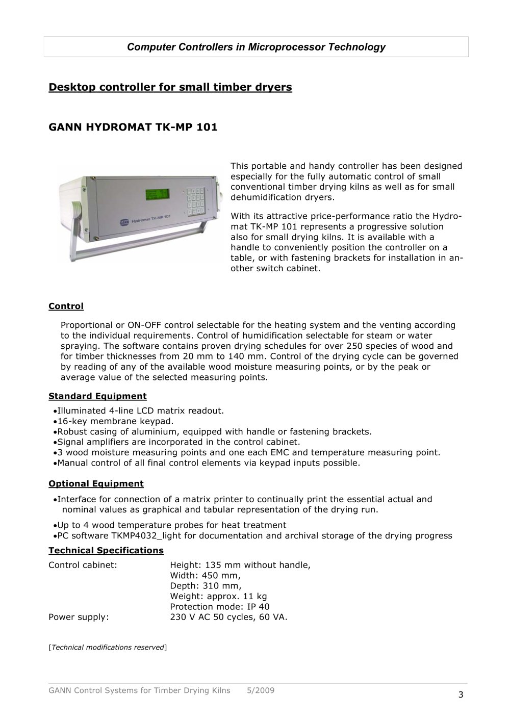 TK-MP 101 - 1 / 1 Pages