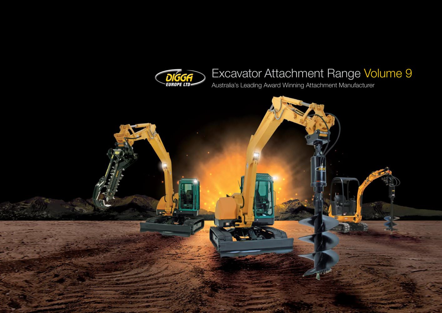 Excavator Digga - DIGGA