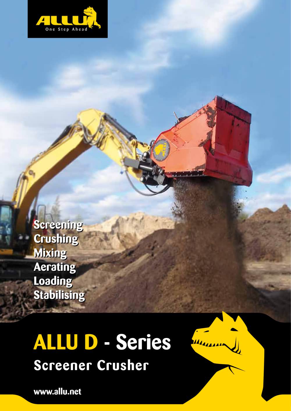 ALLU D - Series for fine screening - ALLU Finland Oy (Ltd)