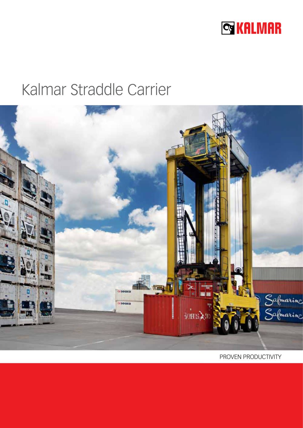 Kalmar Straddle carriers - 1 / 12 Pages