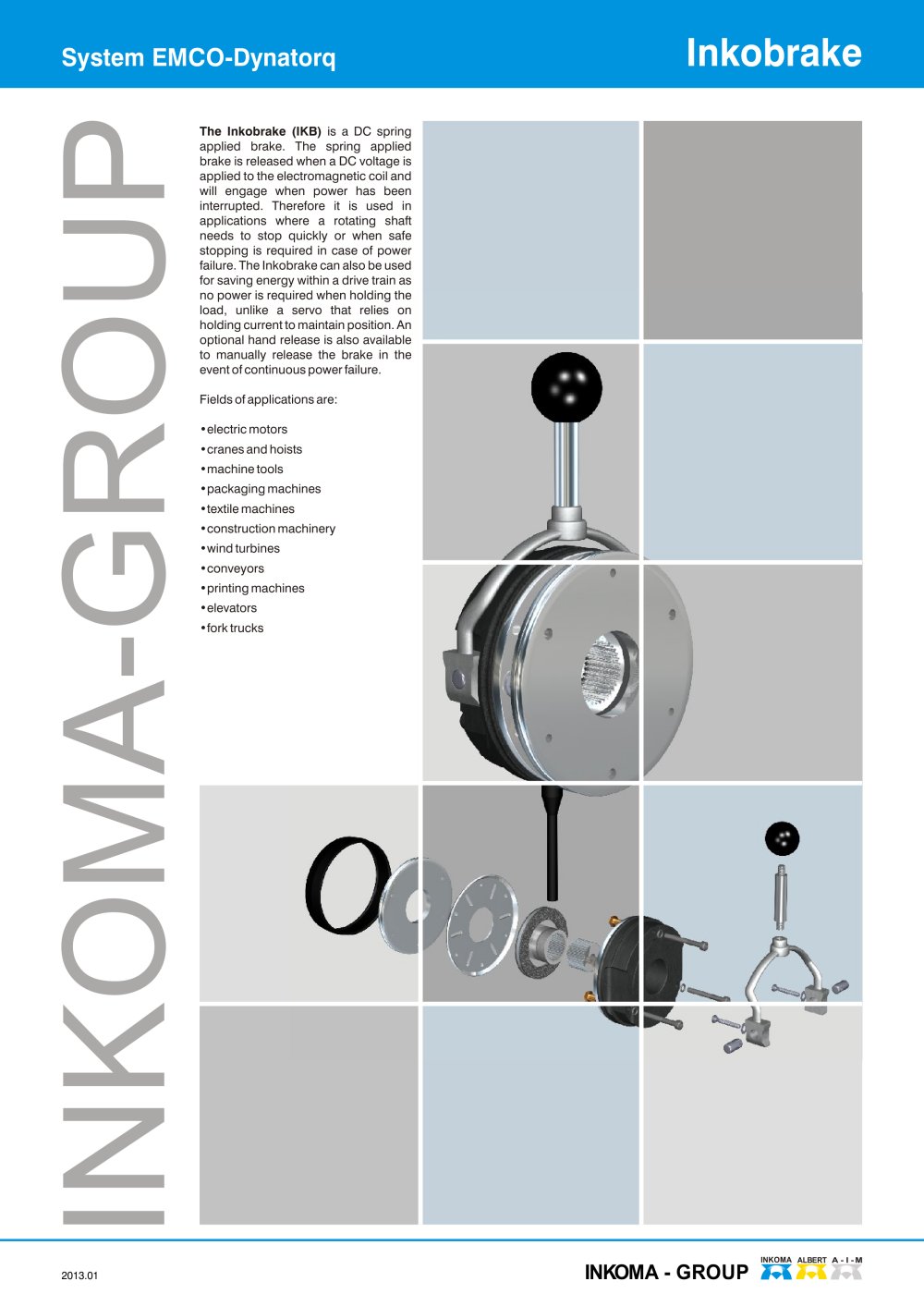 INKOMA - Freins Inkobrake | Syst&egrave;me EMCO dynatorq - INKOMA, ALBERT