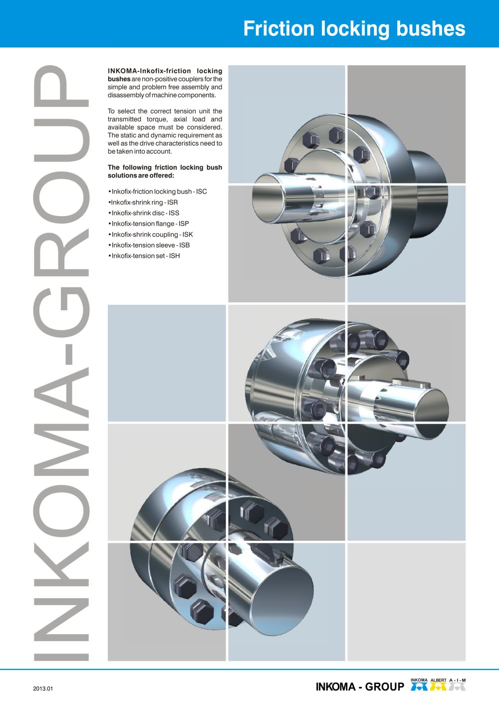 INKOMA - Inkofix friction locking bushes - INKOMA, ALBERT