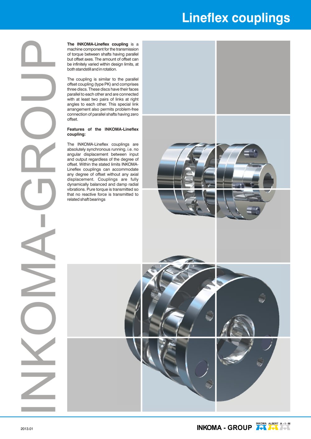 INKOMA - Lineflex couplings - INKOMA, ALBERT