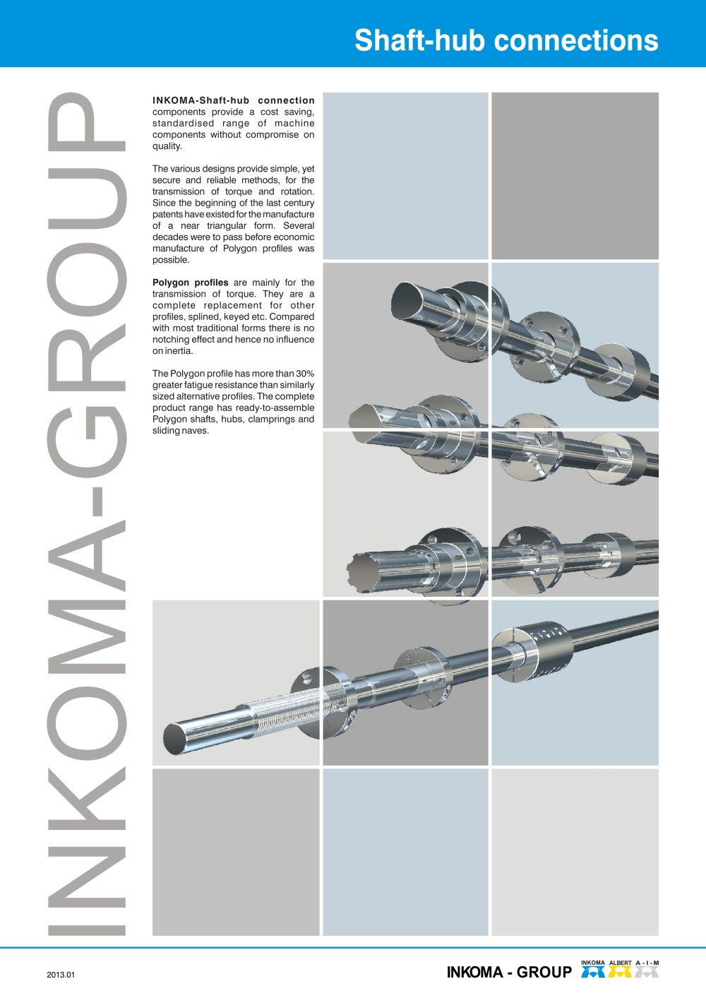 INKOMA - shaft-hub connections - INKOMA, ALBERT