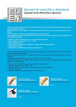 Speed and direction sensors
