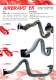 Single - pantograph flexible suction arms - Airbravo