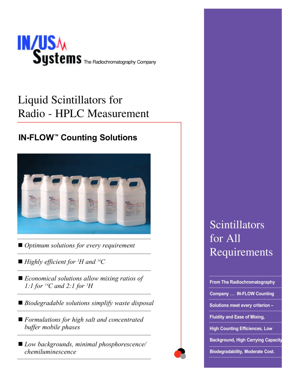 Liquid scintillation reagents - Lablogic Systems Inc