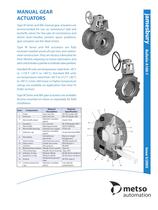 Jamesbury Manual Gear Actuators