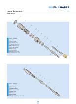 Linear Actuators L Series FAULHABER Drive Systems PDF Catalogs