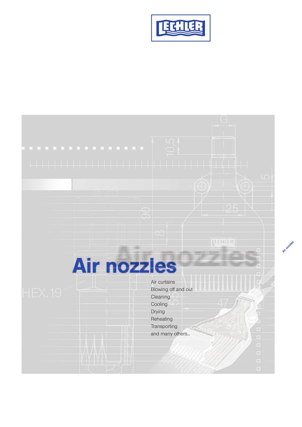 Compressed air nozzles - Lechler