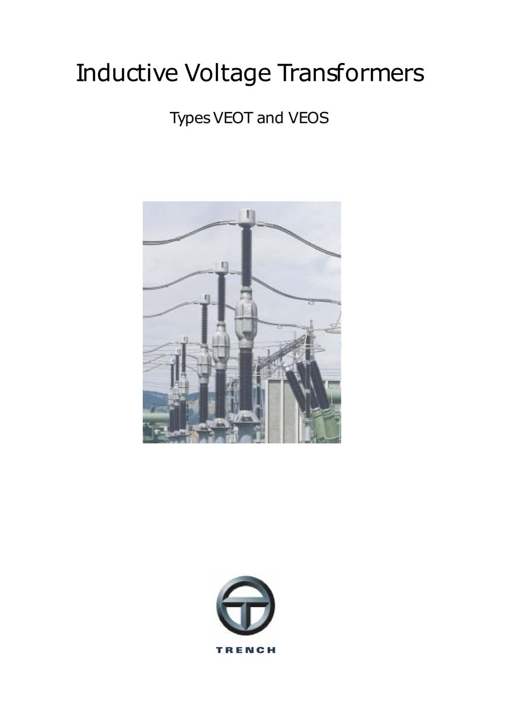 Oil-insulated Voltage Transformers - 1 / 8 Pages