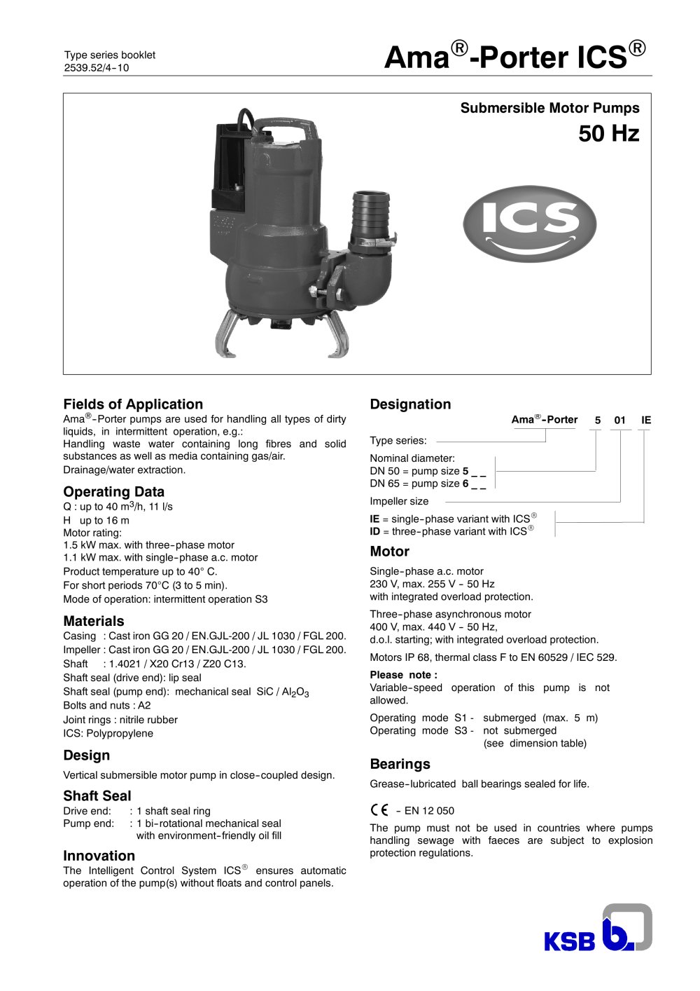 Ama-Porter ICS - KSB