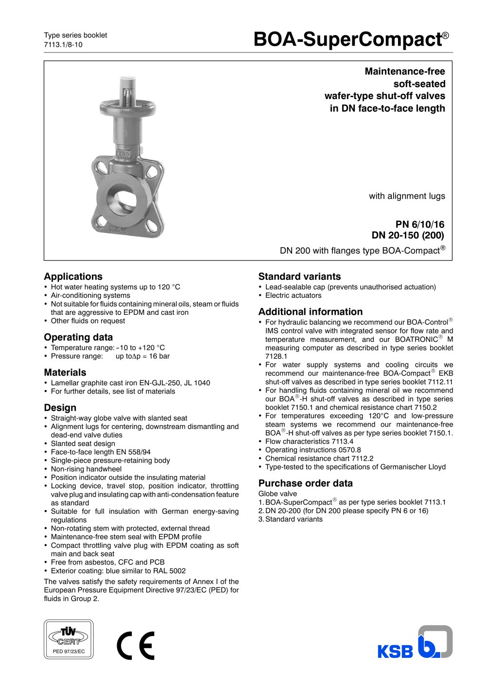 BOA-SuperCompact - KSB