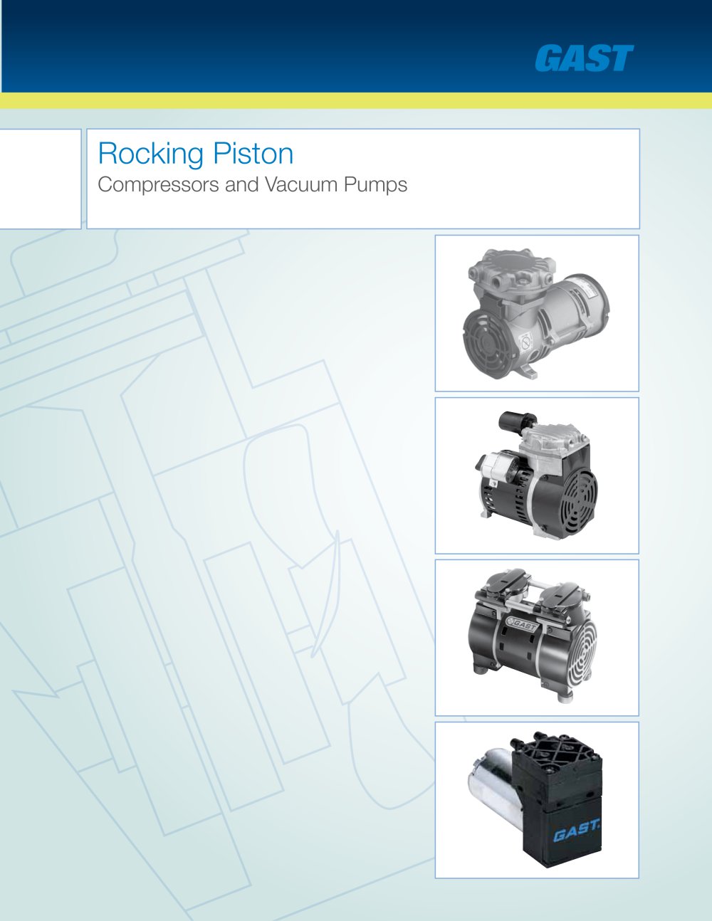 Rocking Piston Compressors and Vacuum Pumps - 1 / 28 Pages