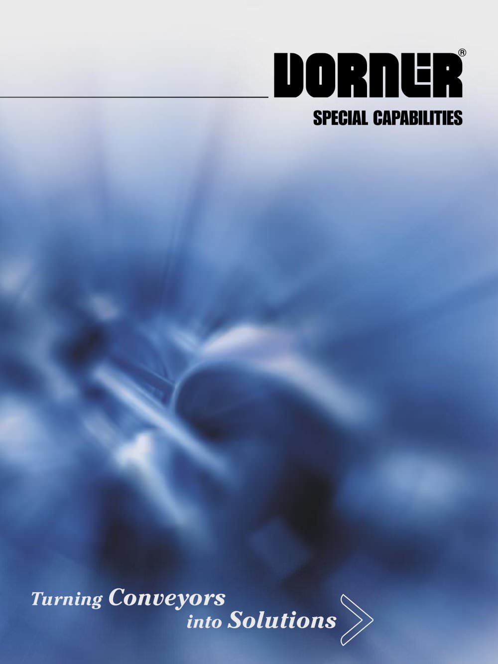 Dorner Special Capabilities Catalog - DORNER