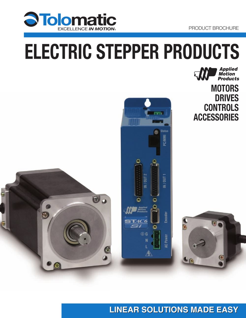 NEW! Electric Stepper Products - Tolomatic, TOL-O-MATIC