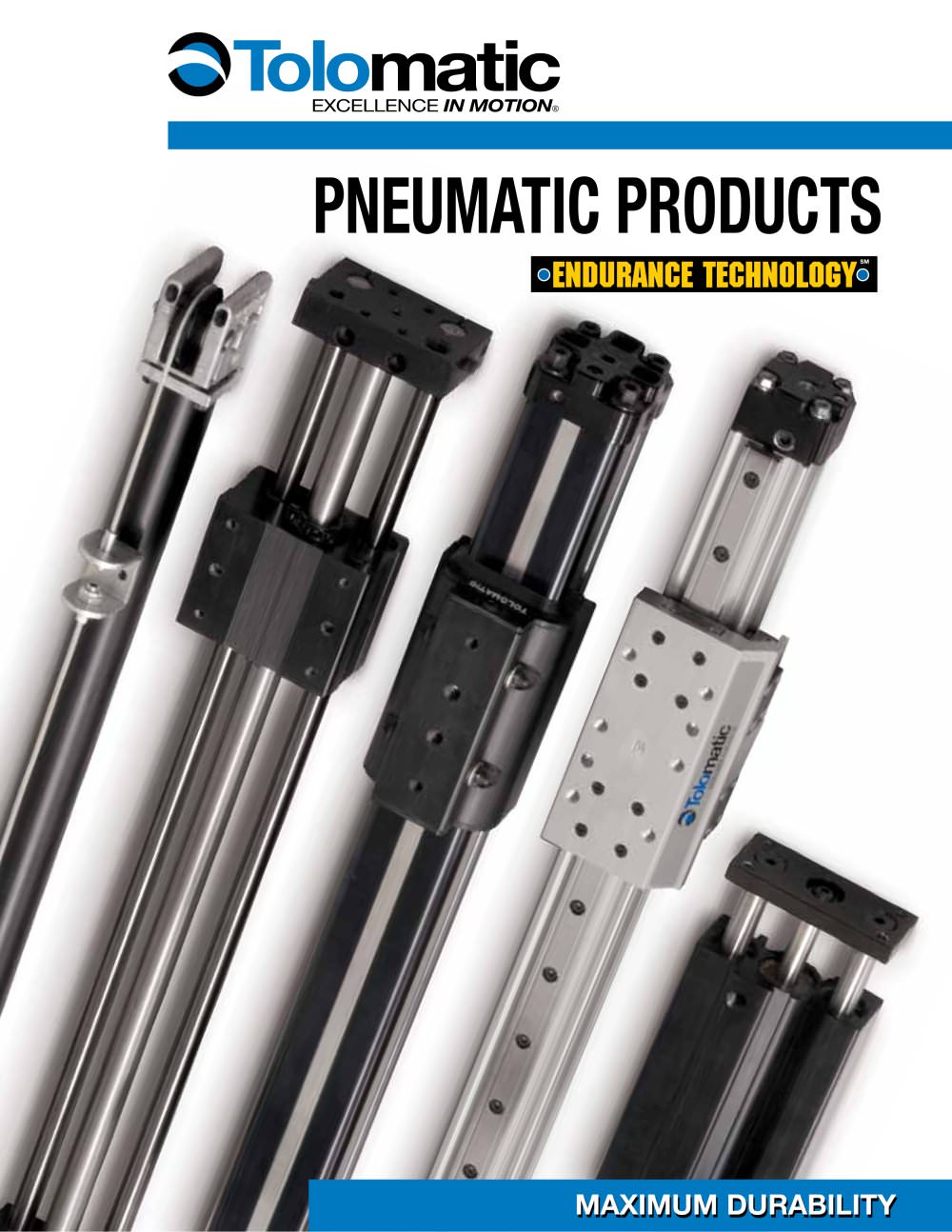 Tolomatic Pneumatic Actuators - Tolomatic, TOL-O-MATIC