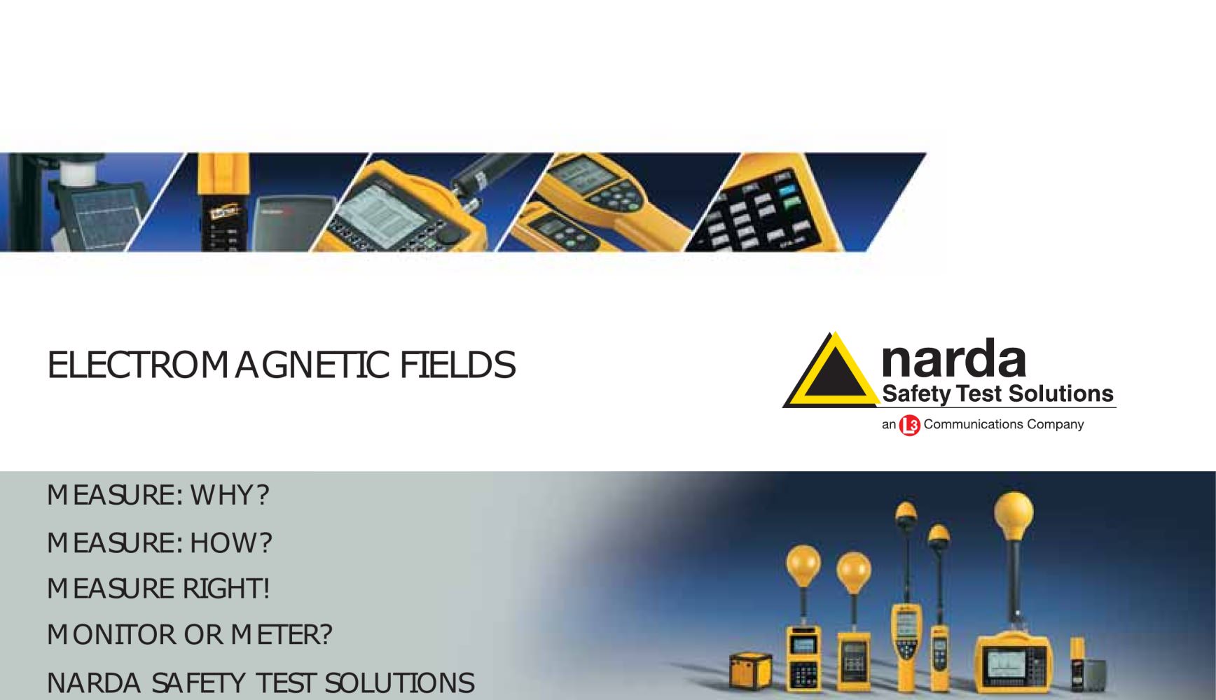 ELECTROMAGNETIC FIELDS - NARDA