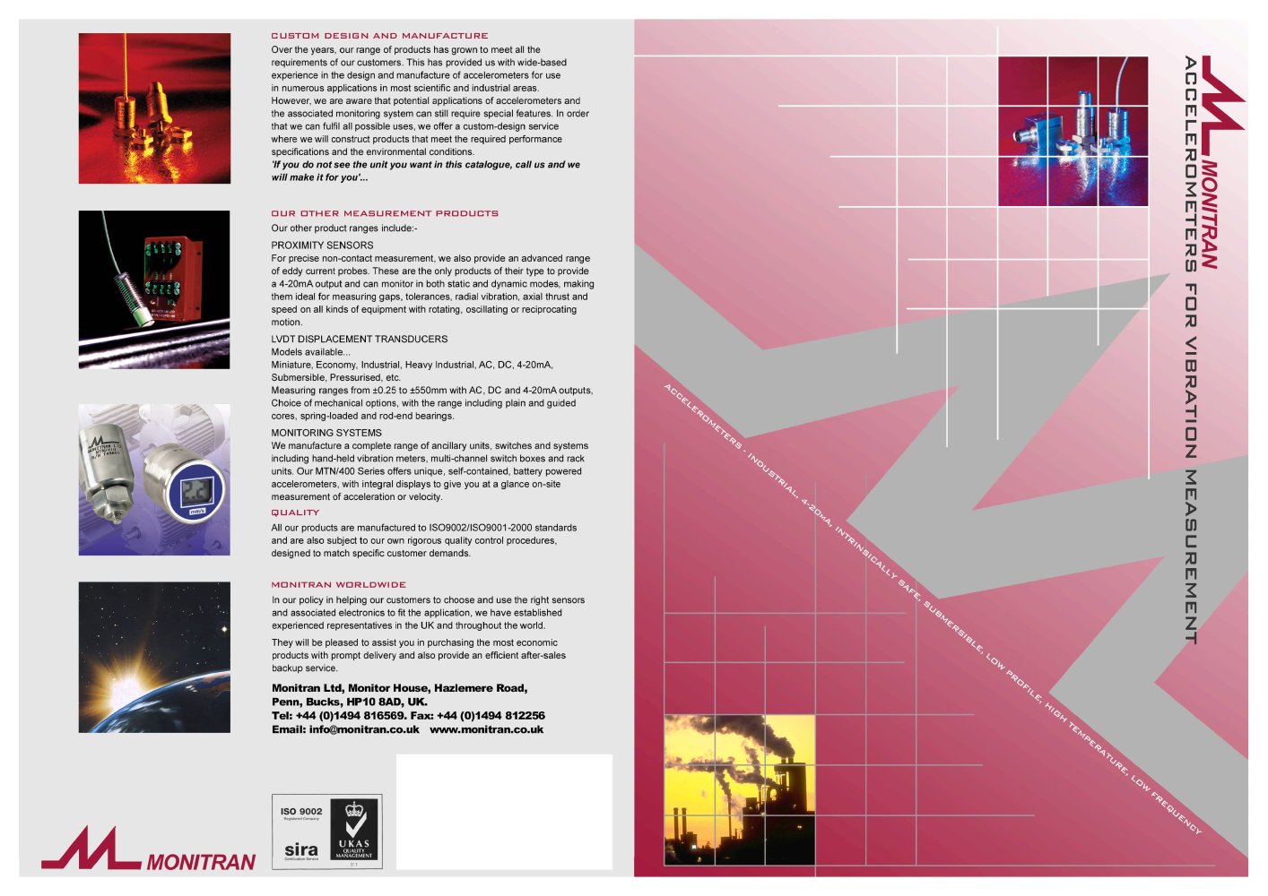 Monitran Accelerometers - Monitran