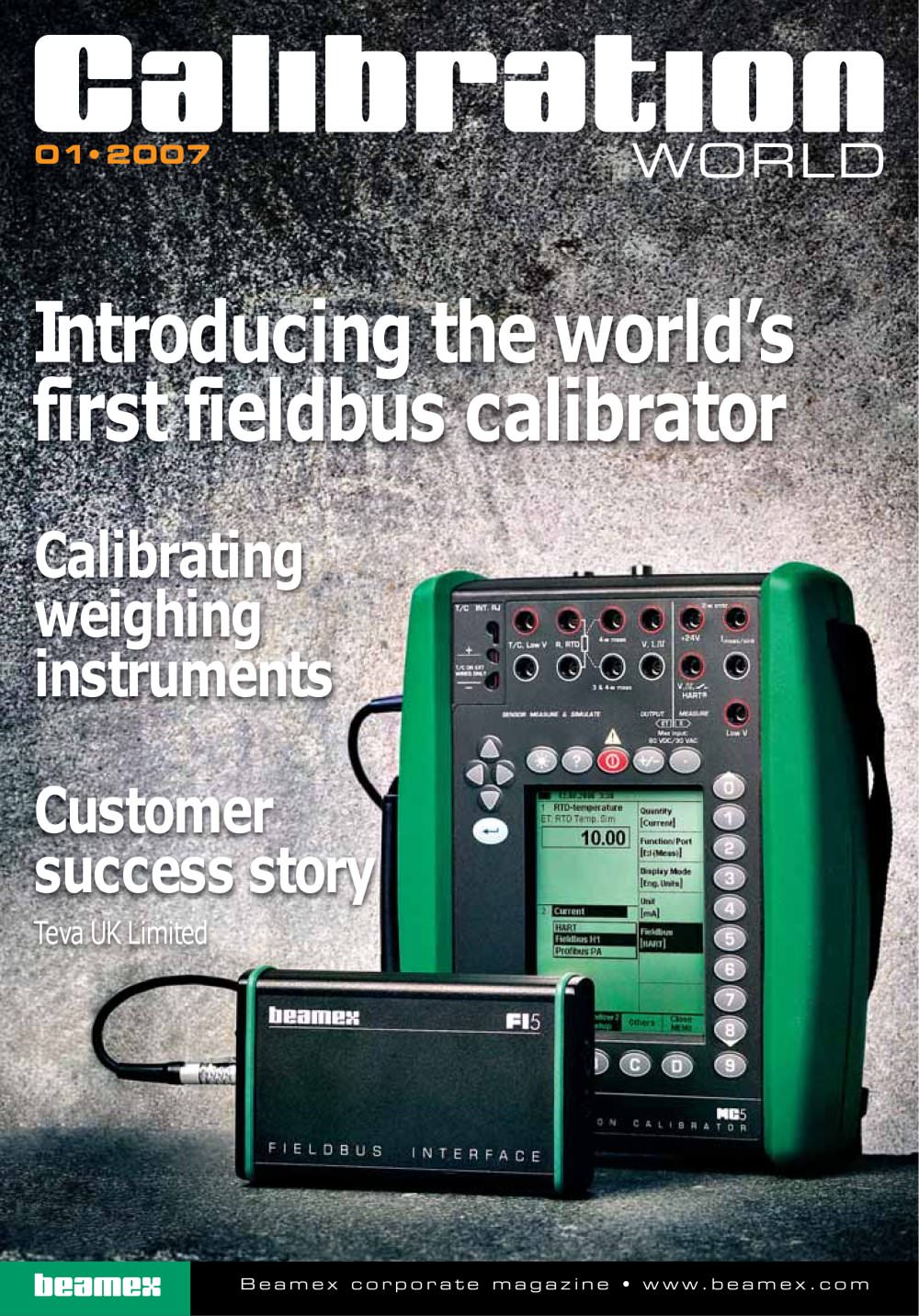 Calibration World Issue 1-2007 - Beamex