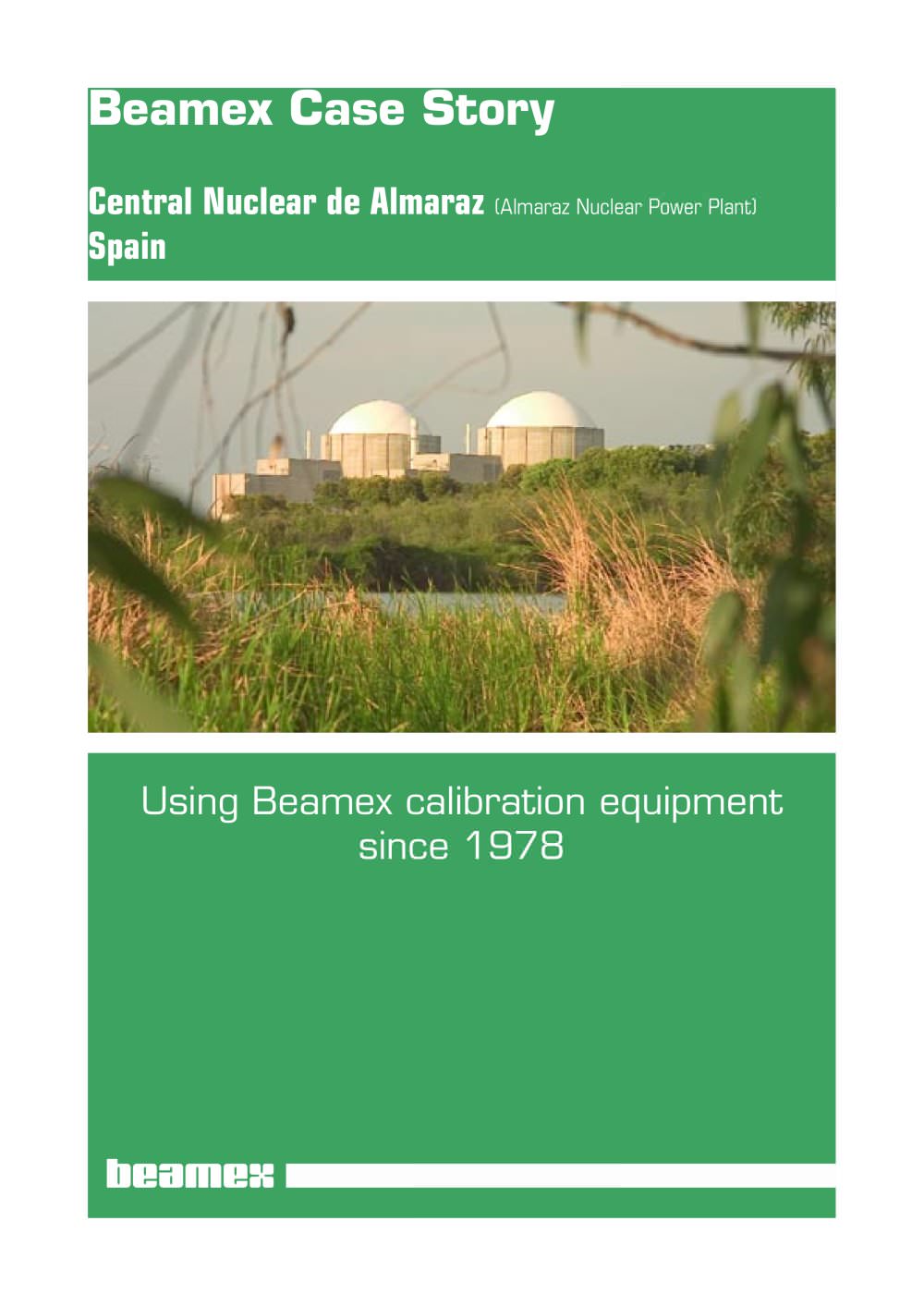 Case Story Central Nuclear de Almaraz- An experienced user of calibration equipment - Beamex