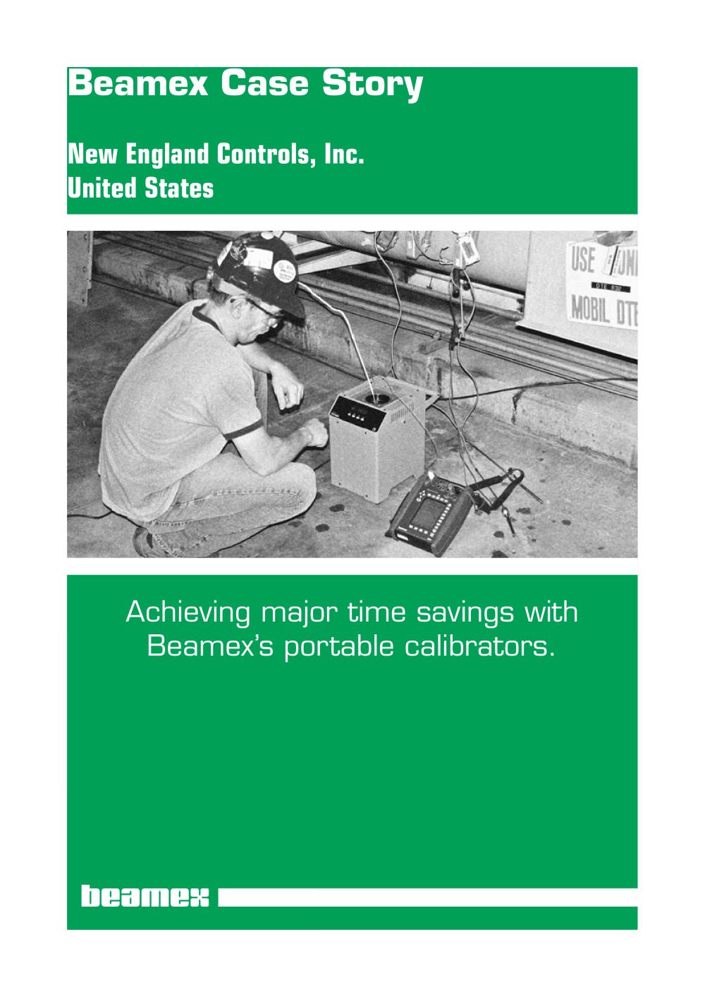 Case Story New England Controls- Achieving major time savings - Beamex