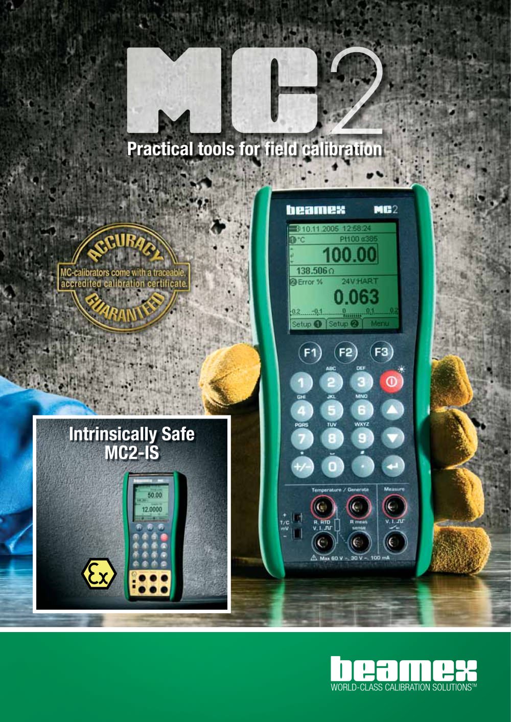 MC2-Practical tools for field calibration - Beamex