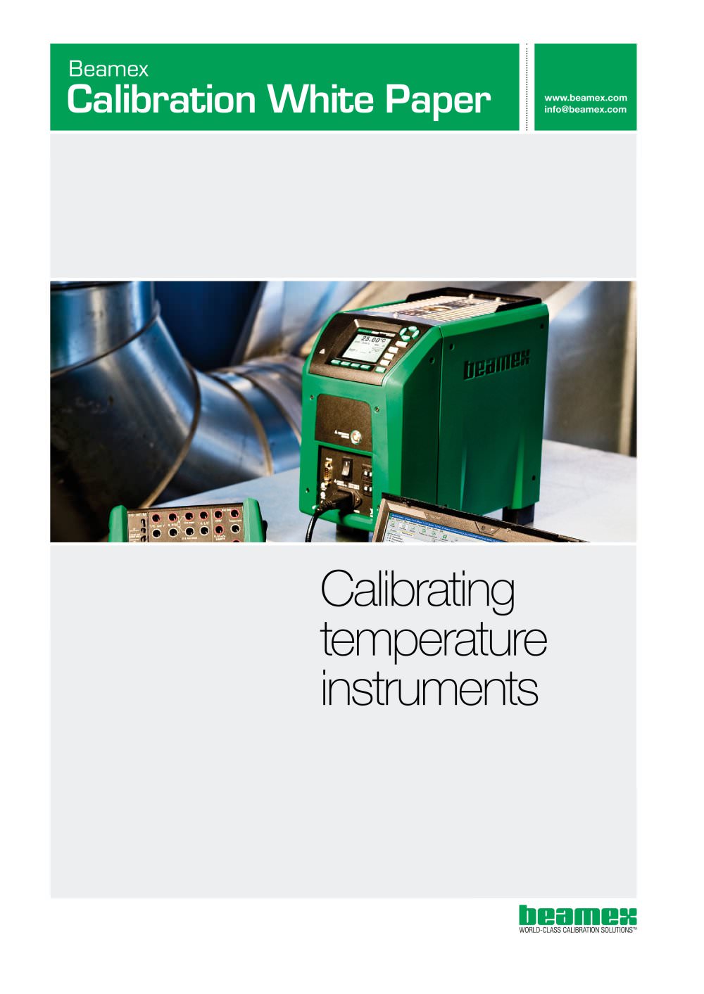 White Paper- Calibrating Temperature Instruments - Beamex