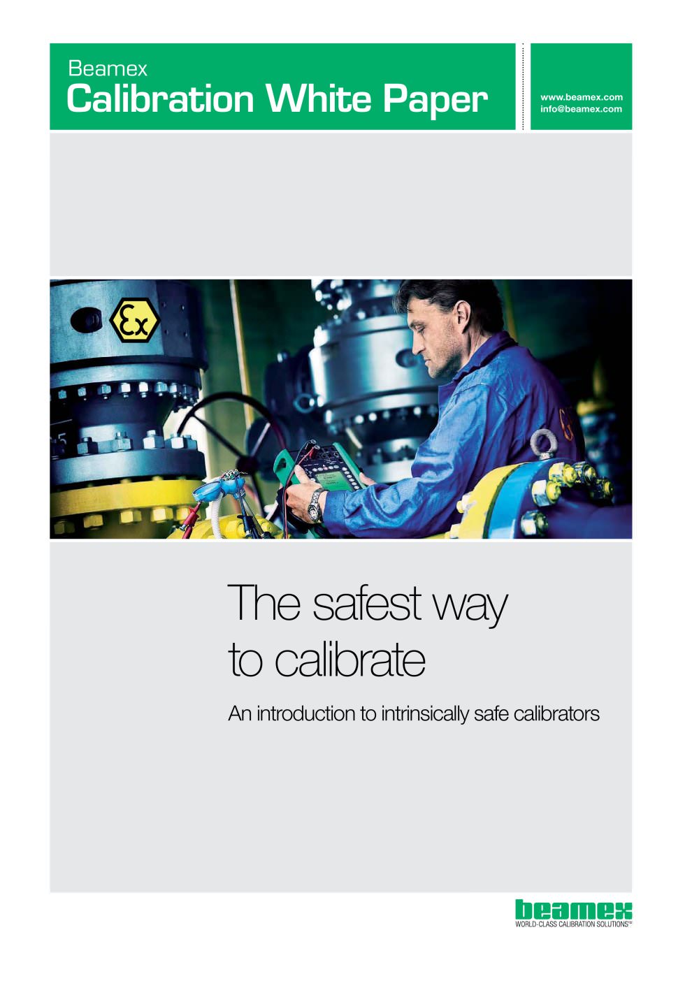 White Paper- The Safest Way to Calibrate - Beamex