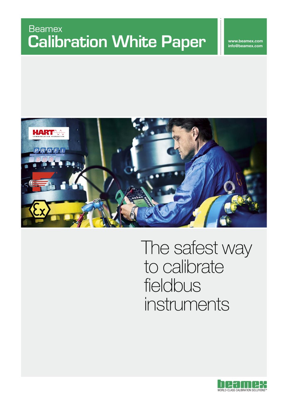 White Paper- The Safest Way to Calibrate Fieldbus Instruments - Beamex