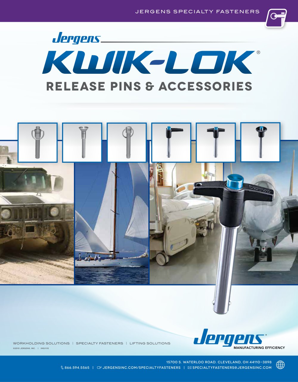 Kwik-Lok Pins - Jergens & Acme