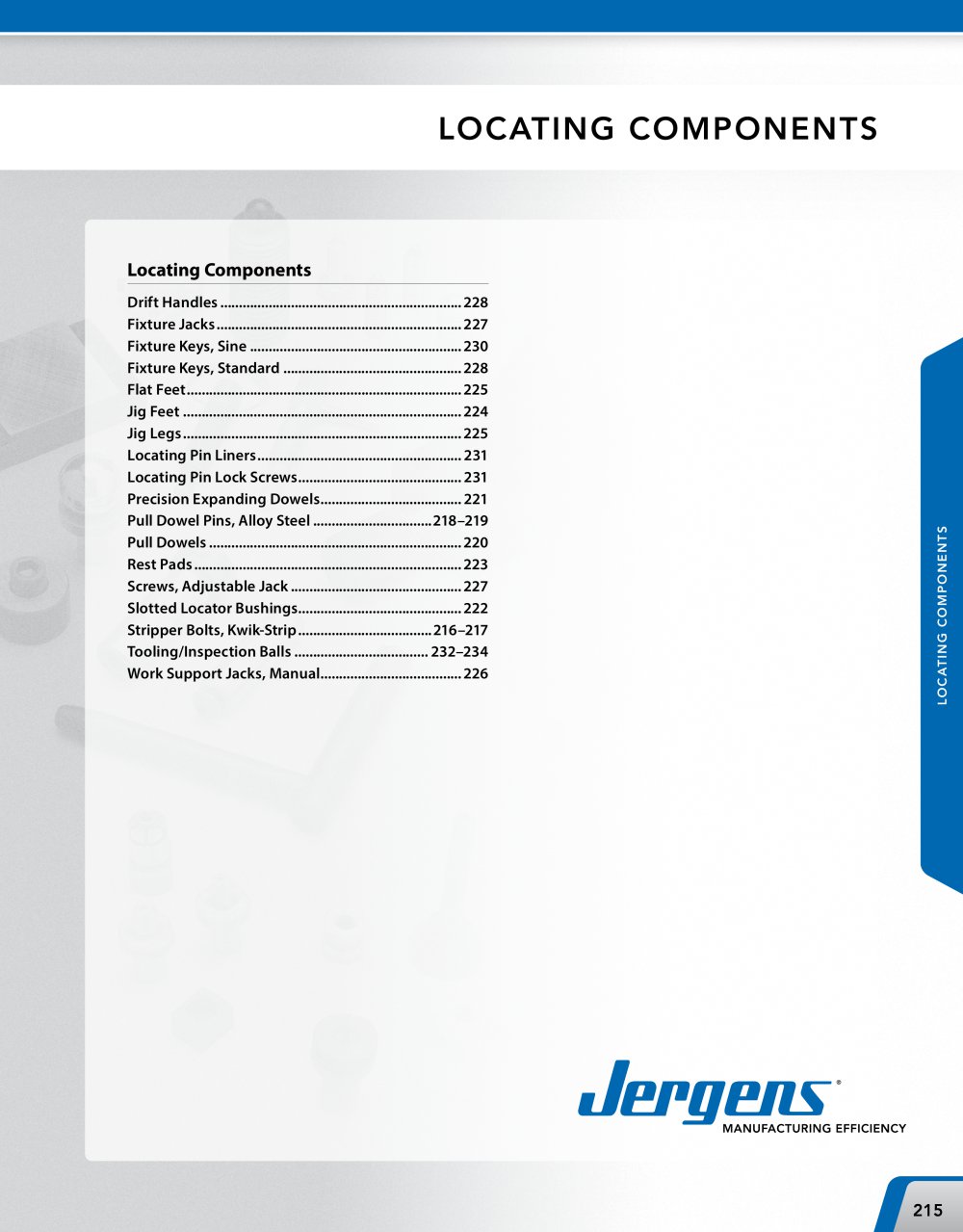 Locating Components - Jergens & Acme