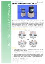 Solenoid-driven Slider Valve