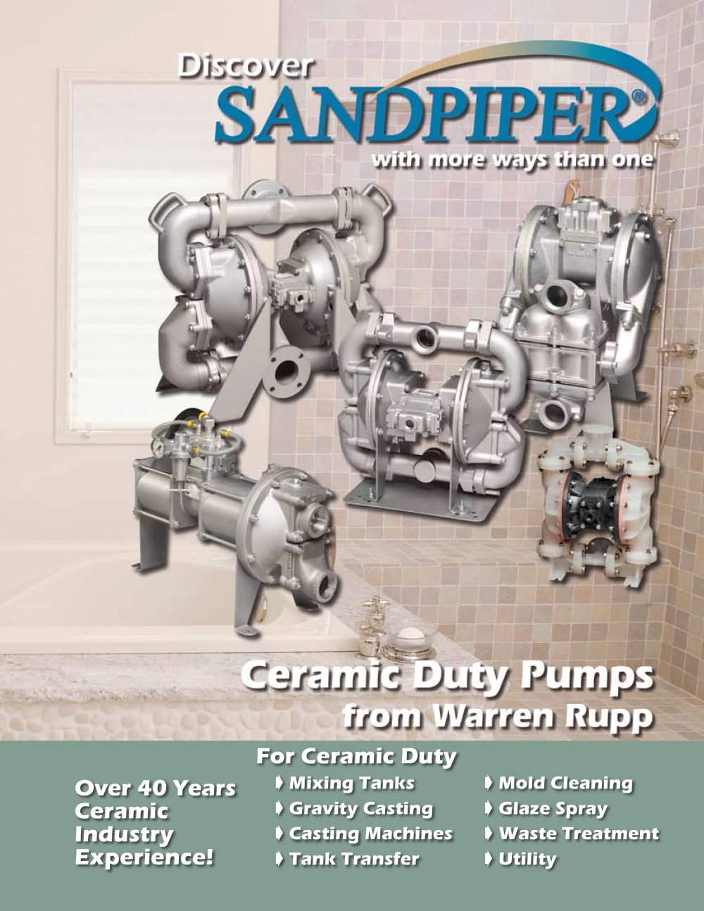 Ceramic Duty Pumps - WARREN RUPP