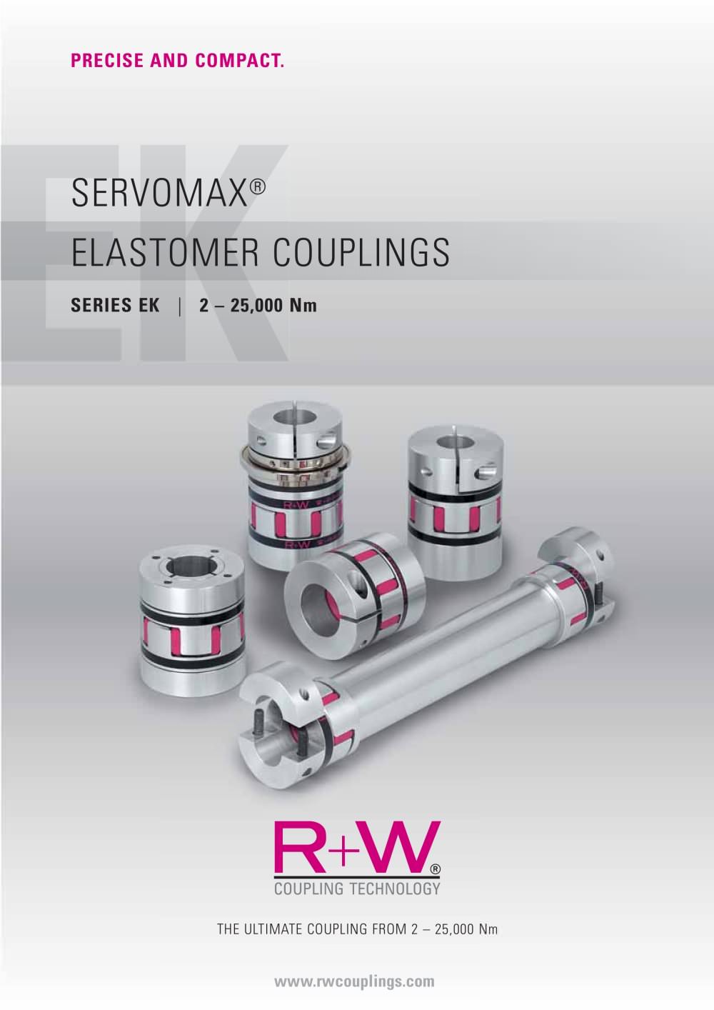 Elastomer Couplings EK - R + W Coupling Technology