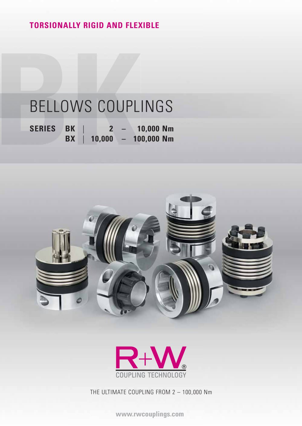 Metal Bellows Couplings BK - R + W Coupling Technology