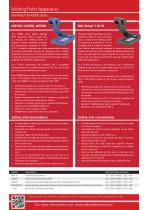 Melting Point Range Electrothermal PDF Catalogs Technical