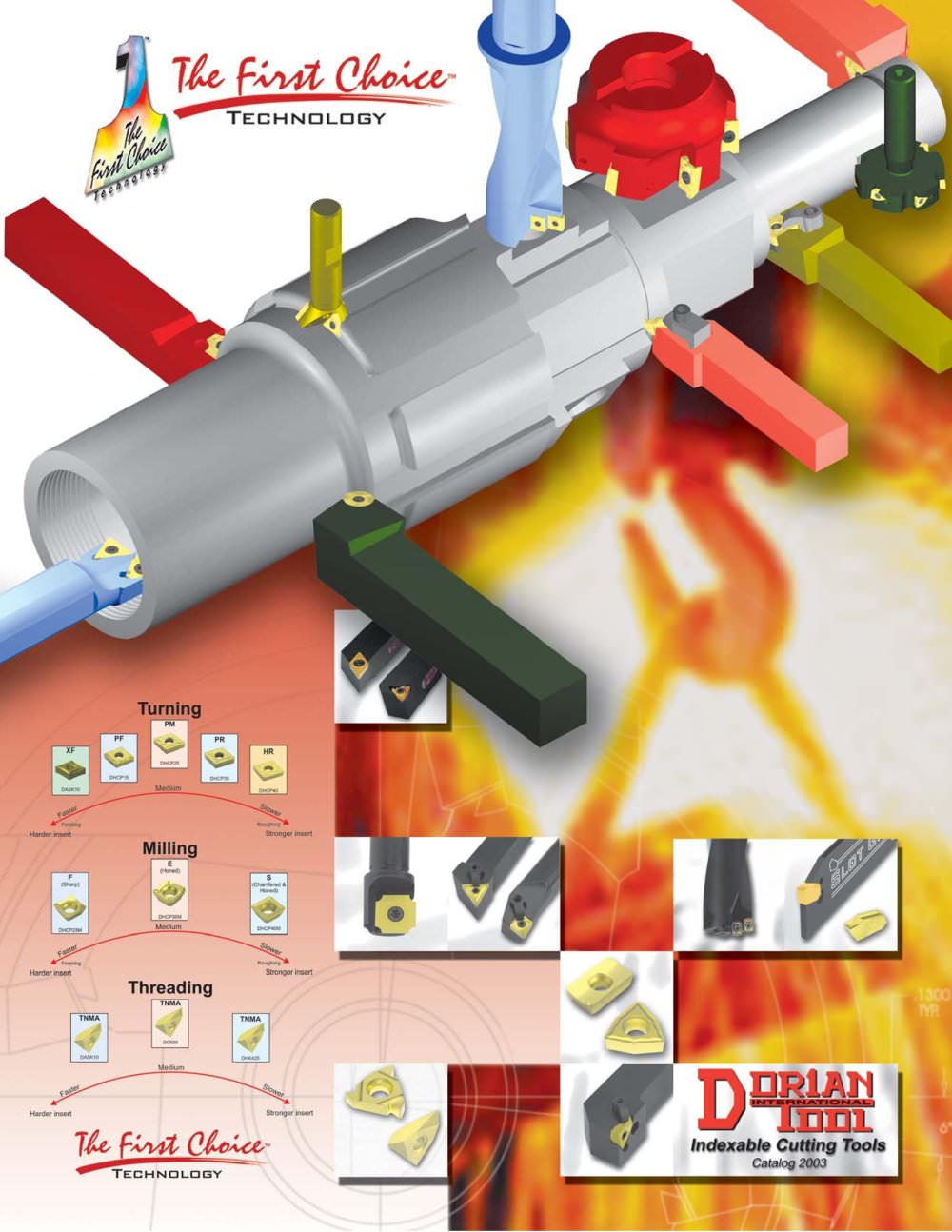 Indexable Cutting Tools - Dorian Tool International