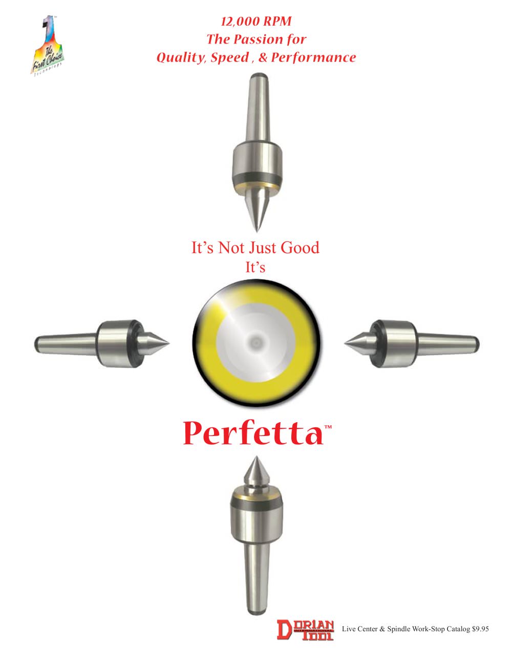 Live Center & Spindle Work-Stop - Dorian Tool International