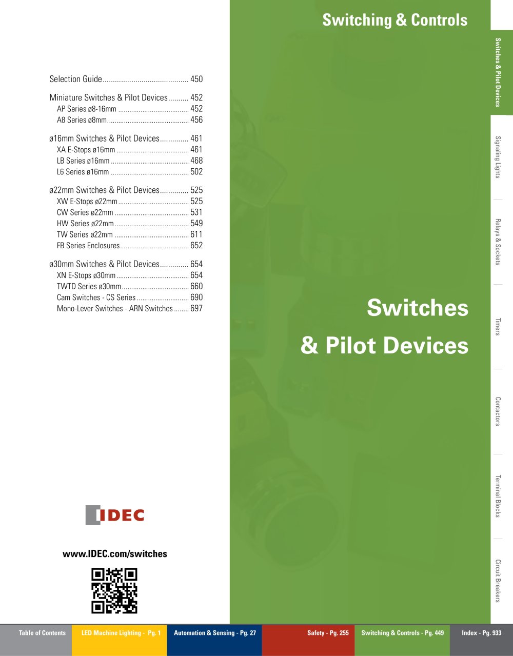 Complete Switch & Pilot Device Catalog - IDEC
