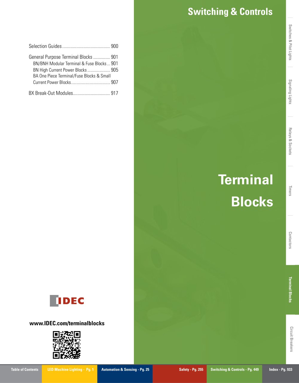 Complete Terminal Blocks Catalog - IDEC